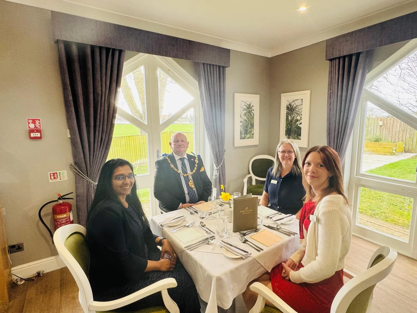 Sutton valence life in our home March Mayor of Maidstone visits