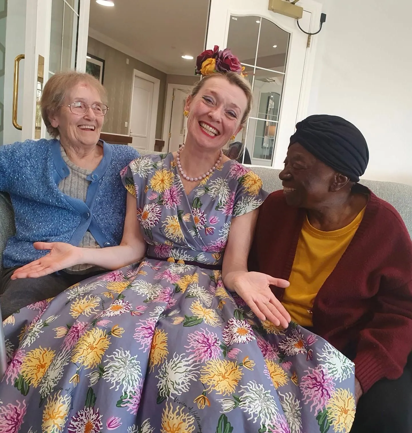 A wonderful afternoon with the lovely Fiona
