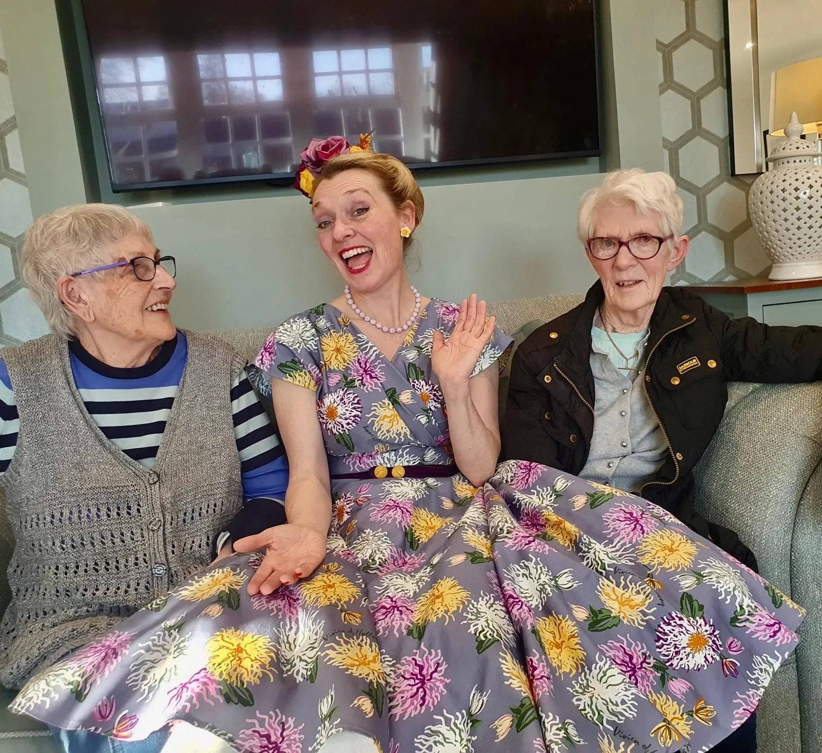 A wonderful afternoon with the lovely Fiona