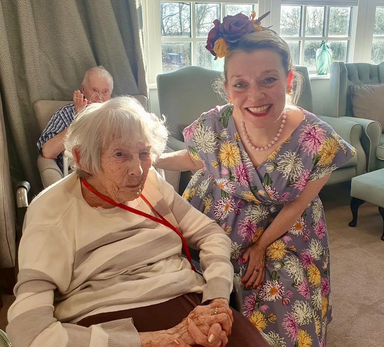 A wonderful afternoon with the lovely Fiona