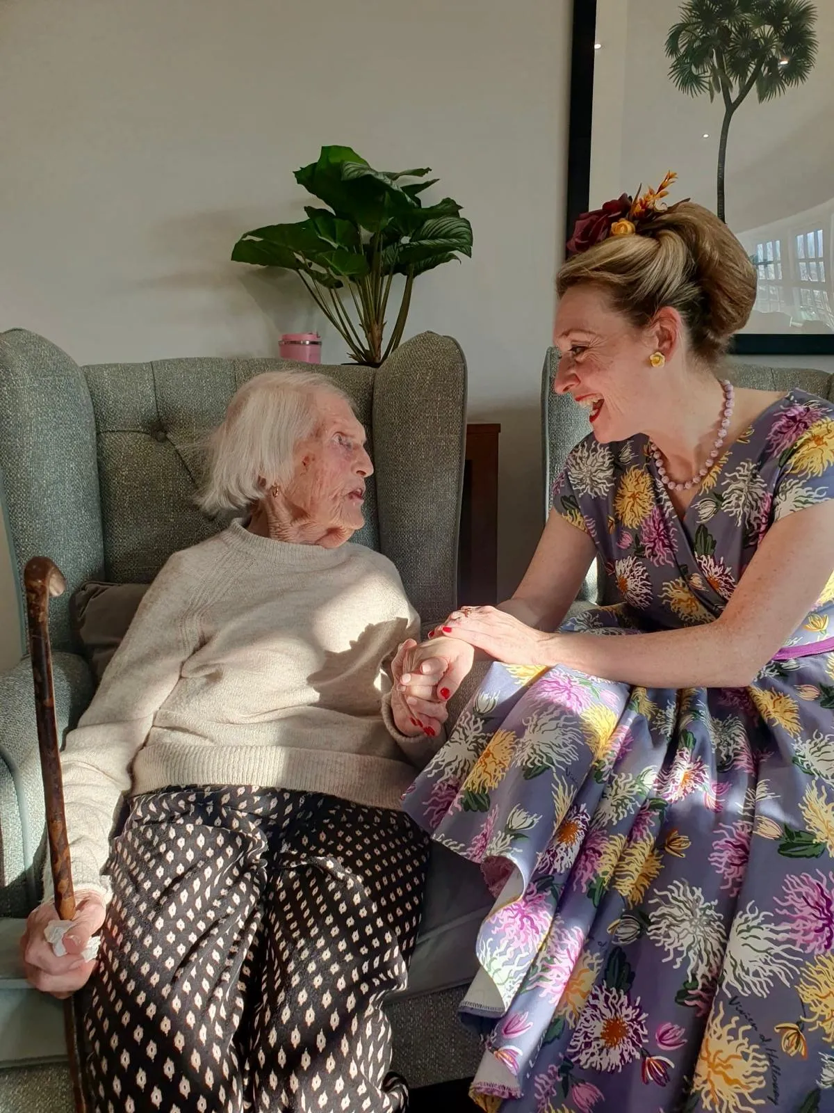 A wonderful afternoon with the lovely Fiona