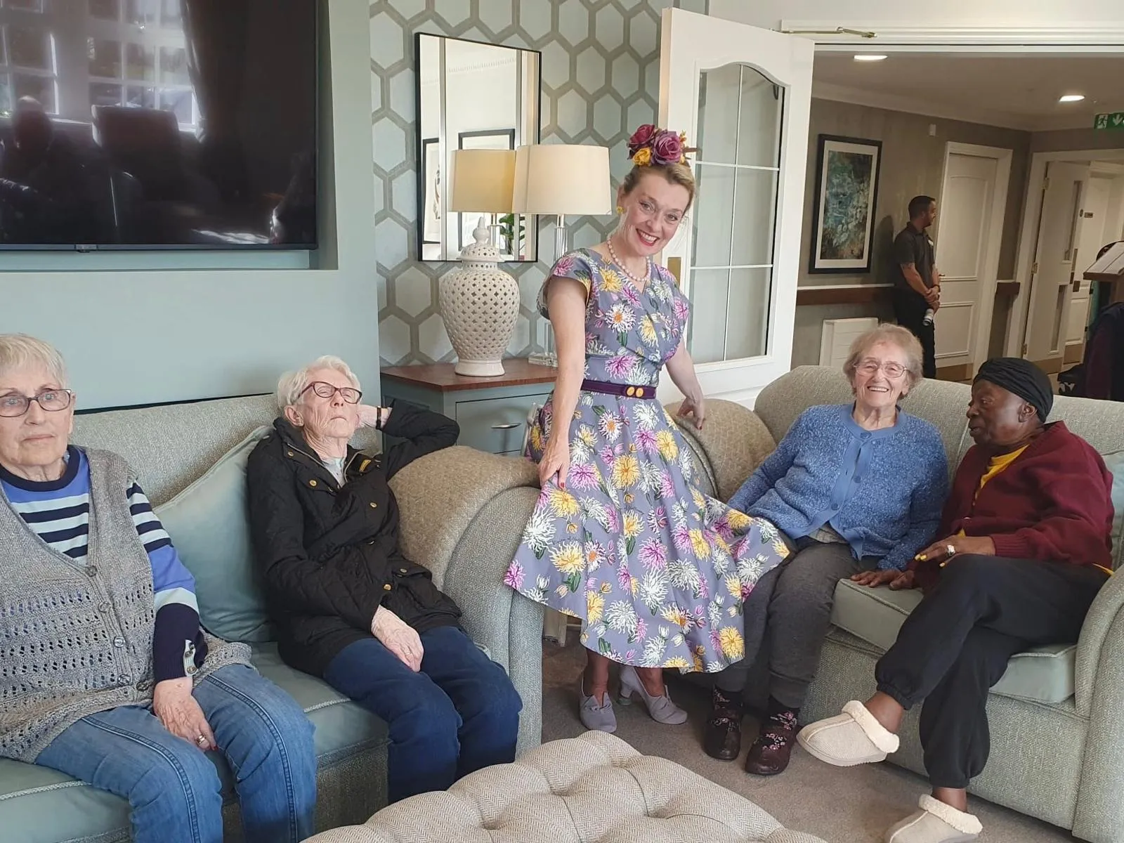 A wonderful afternoon with the lovely Fiona