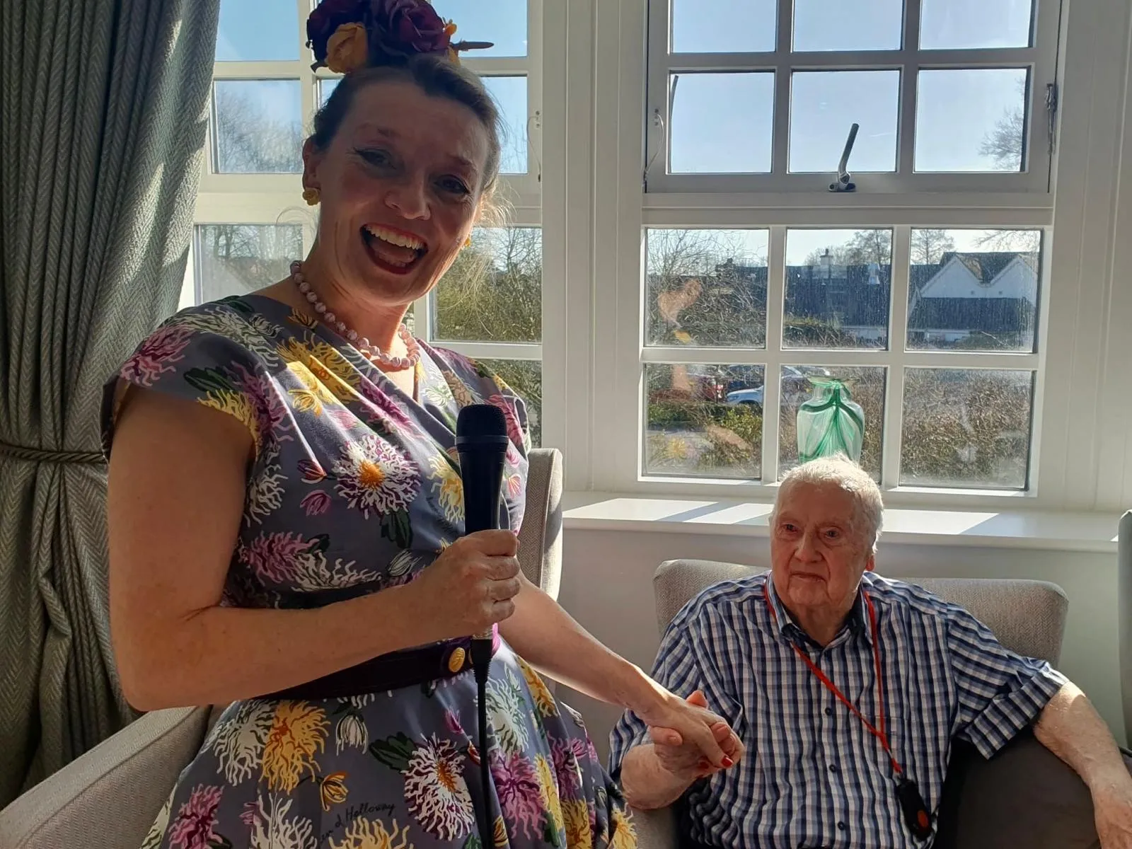 A wonderful afternoon with the lovely Fiona