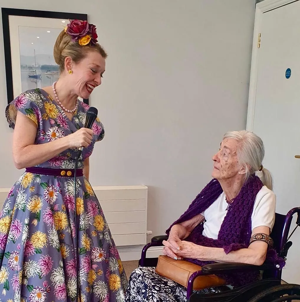 A wonderful afternoon with the lovely Fiona