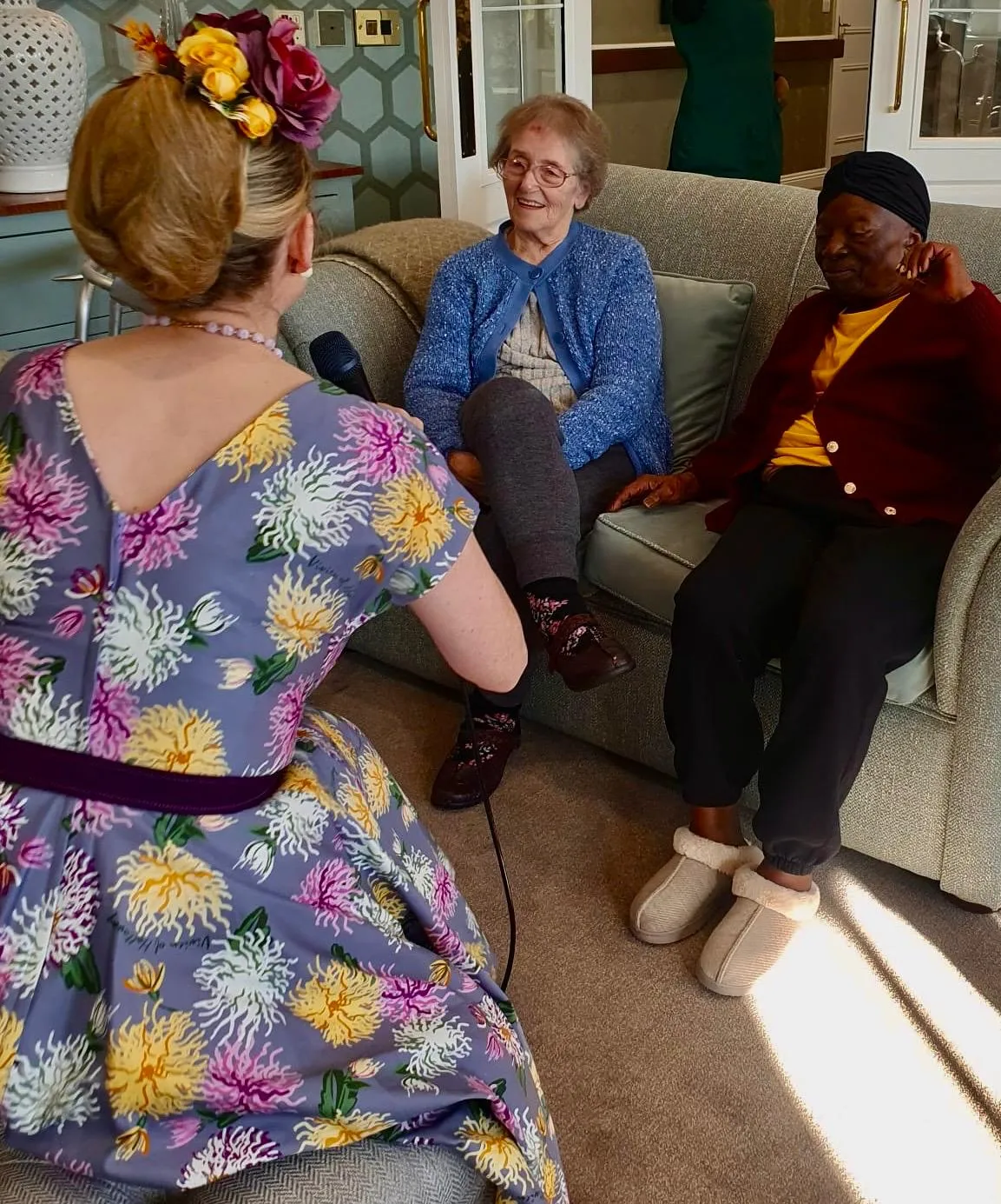 A wonderful afternoon with the lovely Fiona