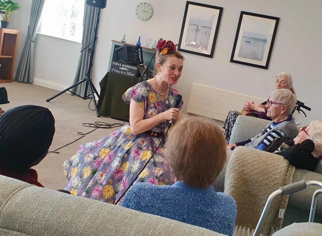 A wonderful afternoon with the lovely Fiona