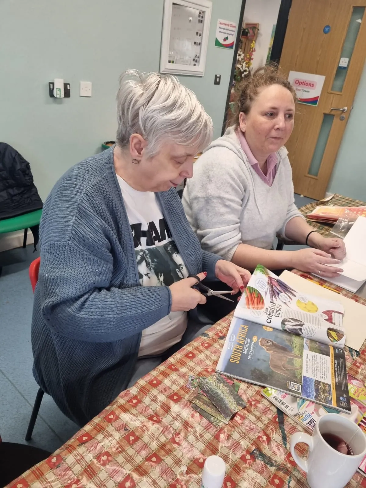 Art project with community charity Red2Green