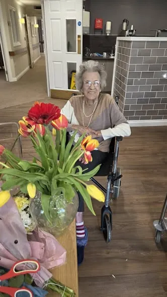 Flower arranging 