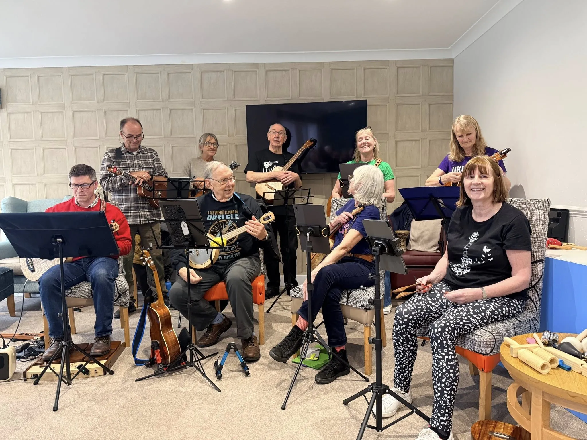 Ukulele performance