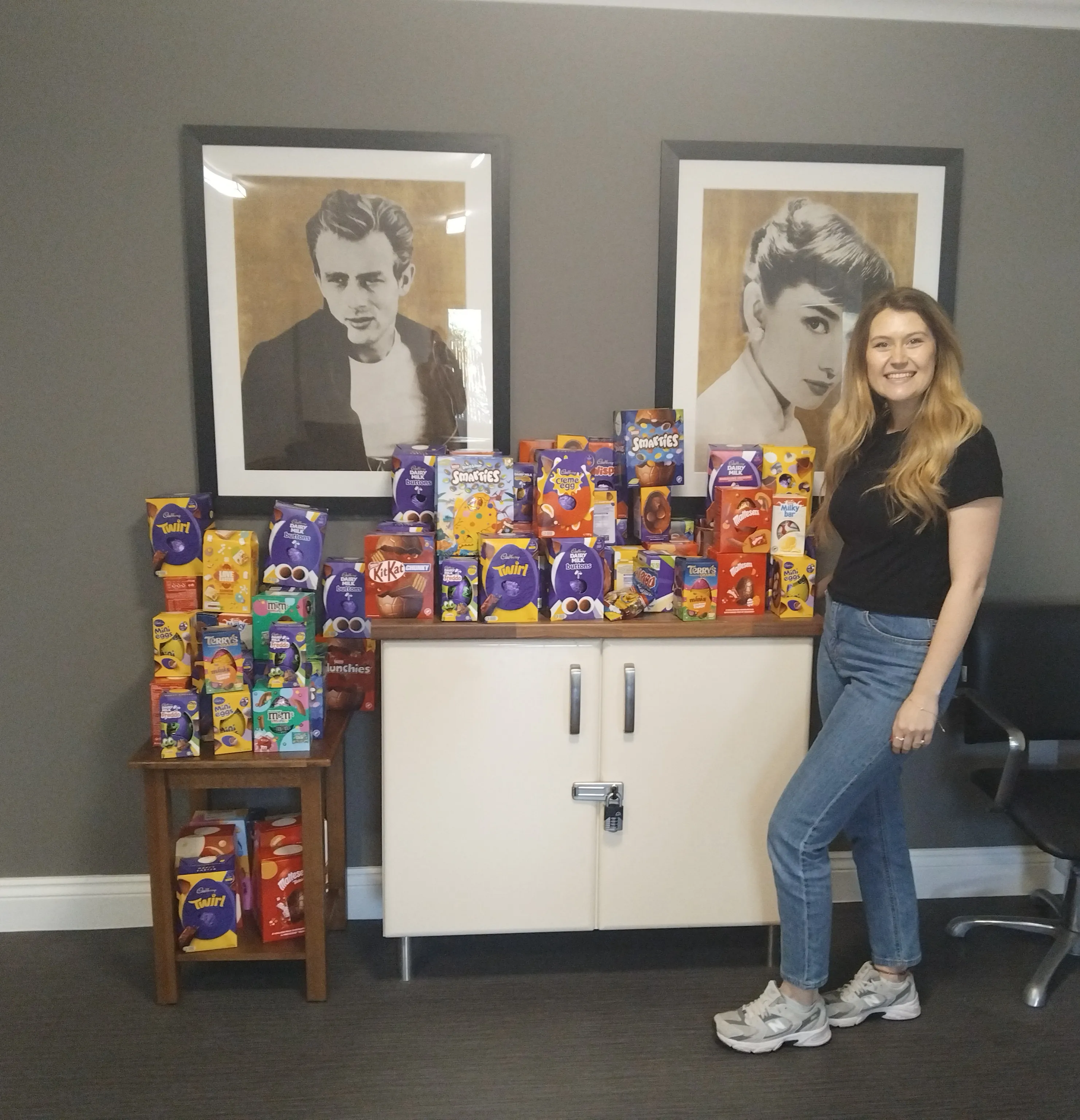 Easter Eggs for West Mercia's Women's Aid.