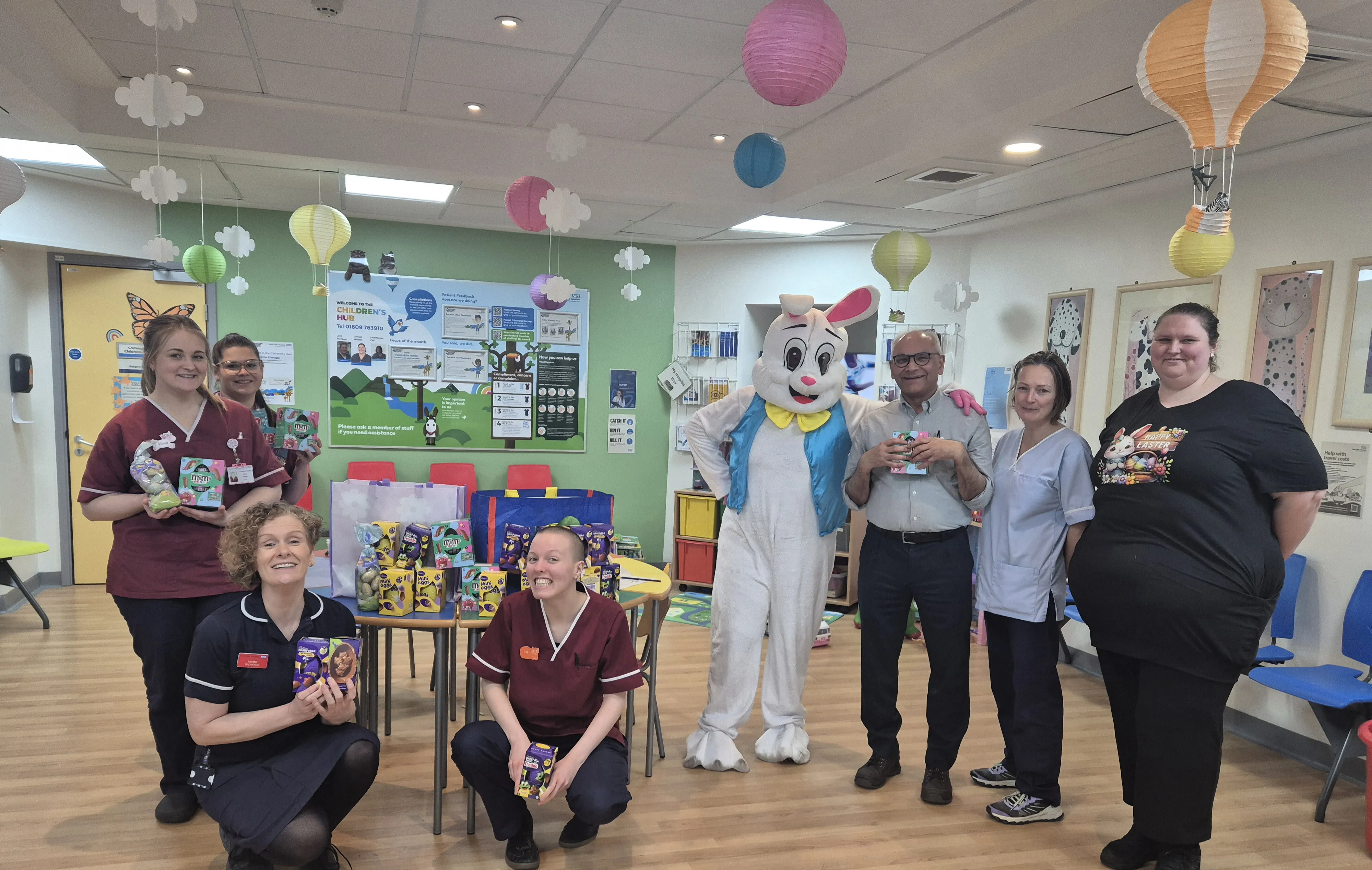 Easter Donations for Friarage Hospital 