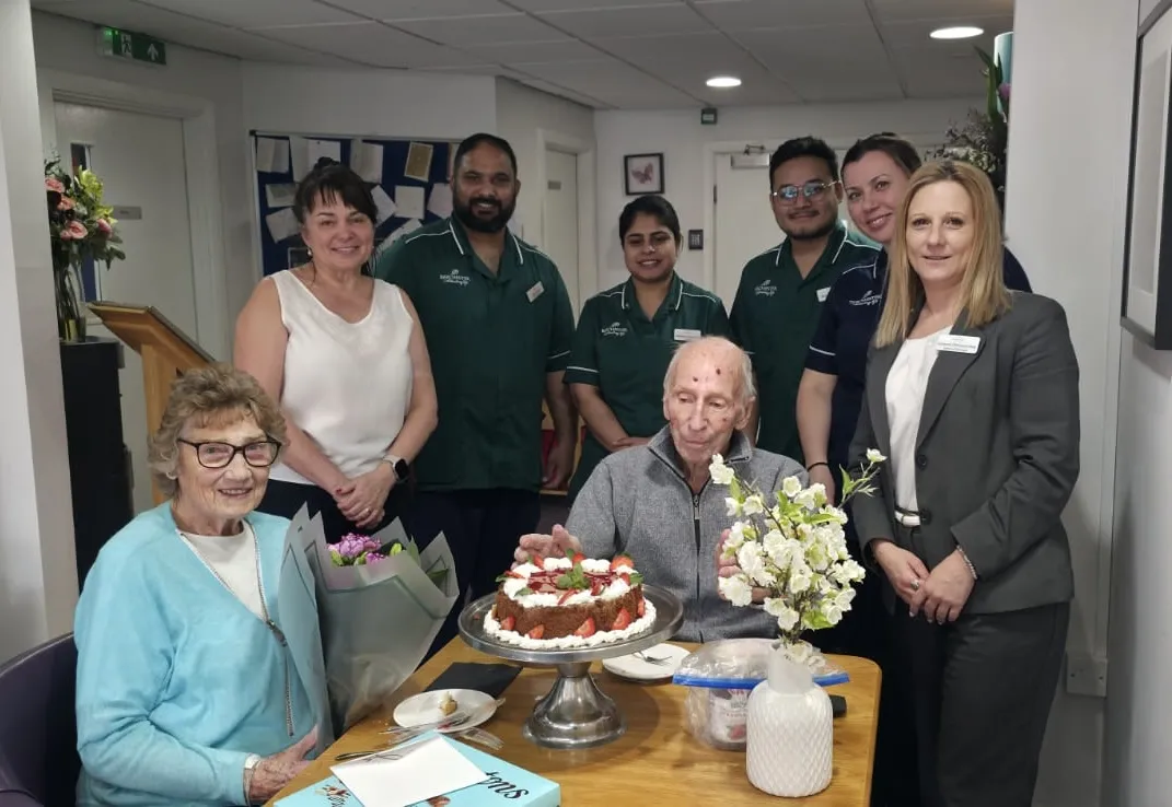 Diamond wedding anniversary celebrations