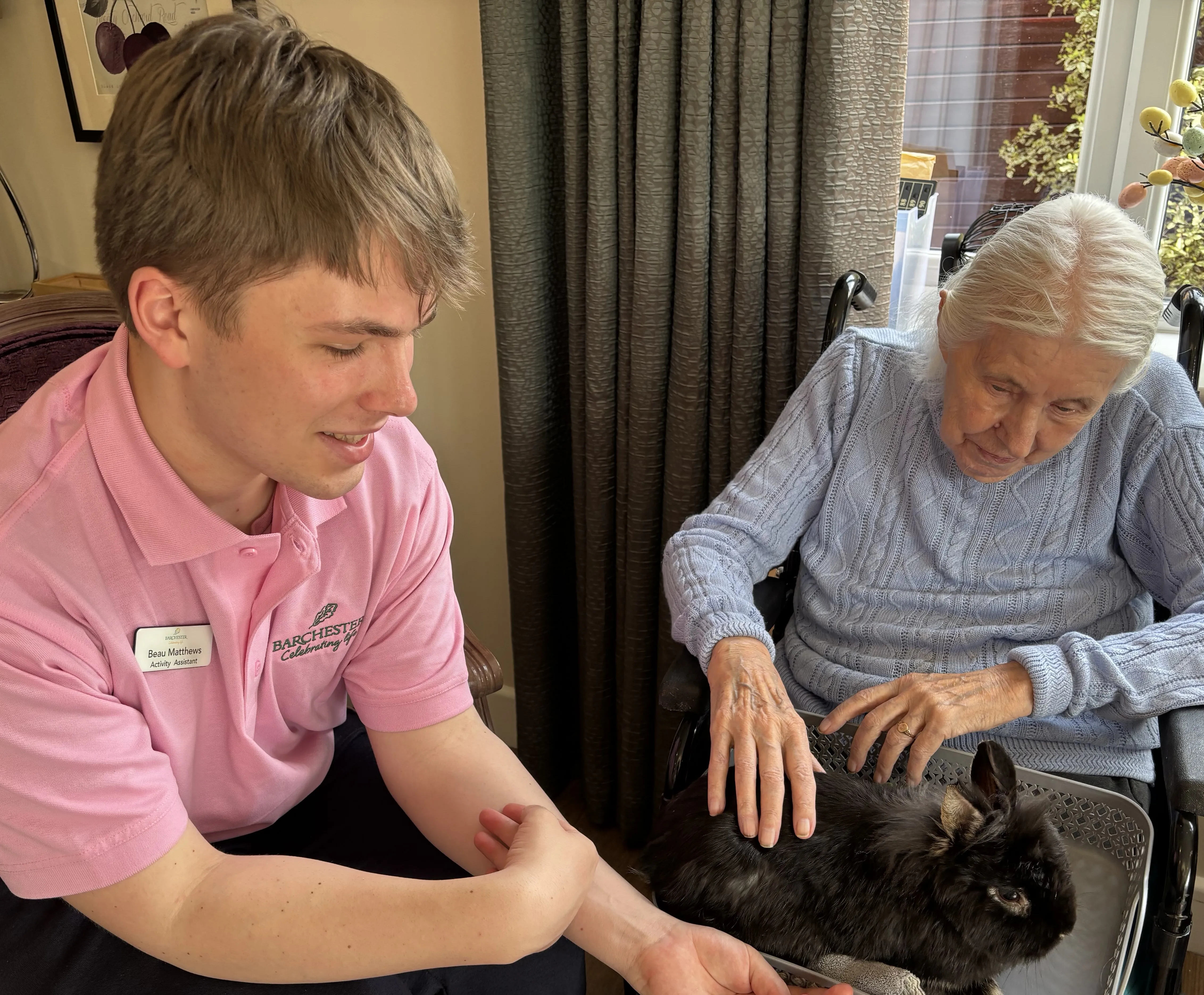 Animals visit Atfield House