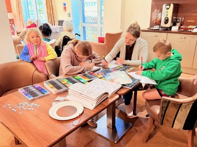Arts and crafts with our local community