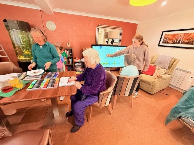 Arts and crafts with our local community