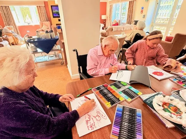 Arts and crafts with our local community