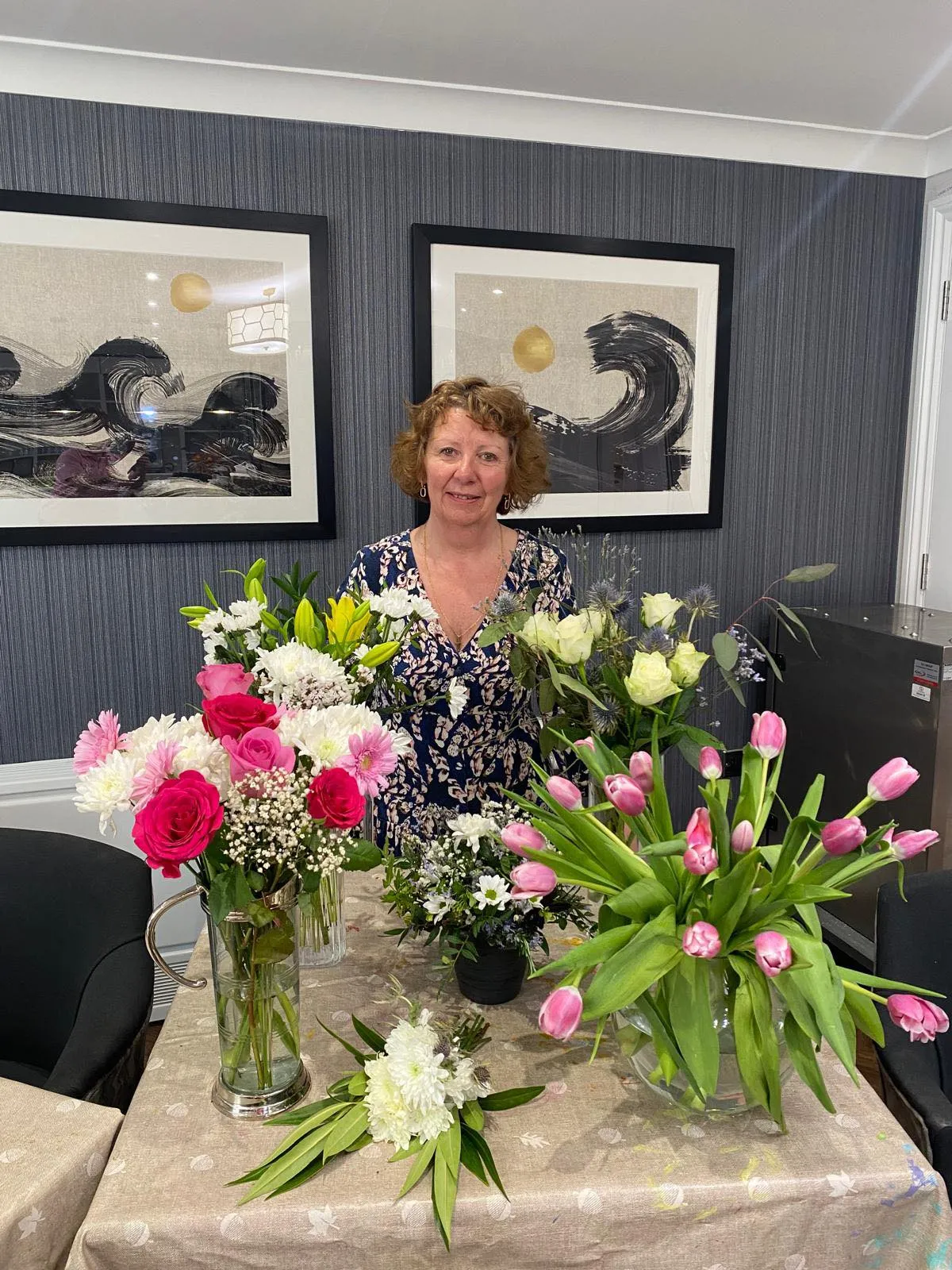 Flower Arrangment Session