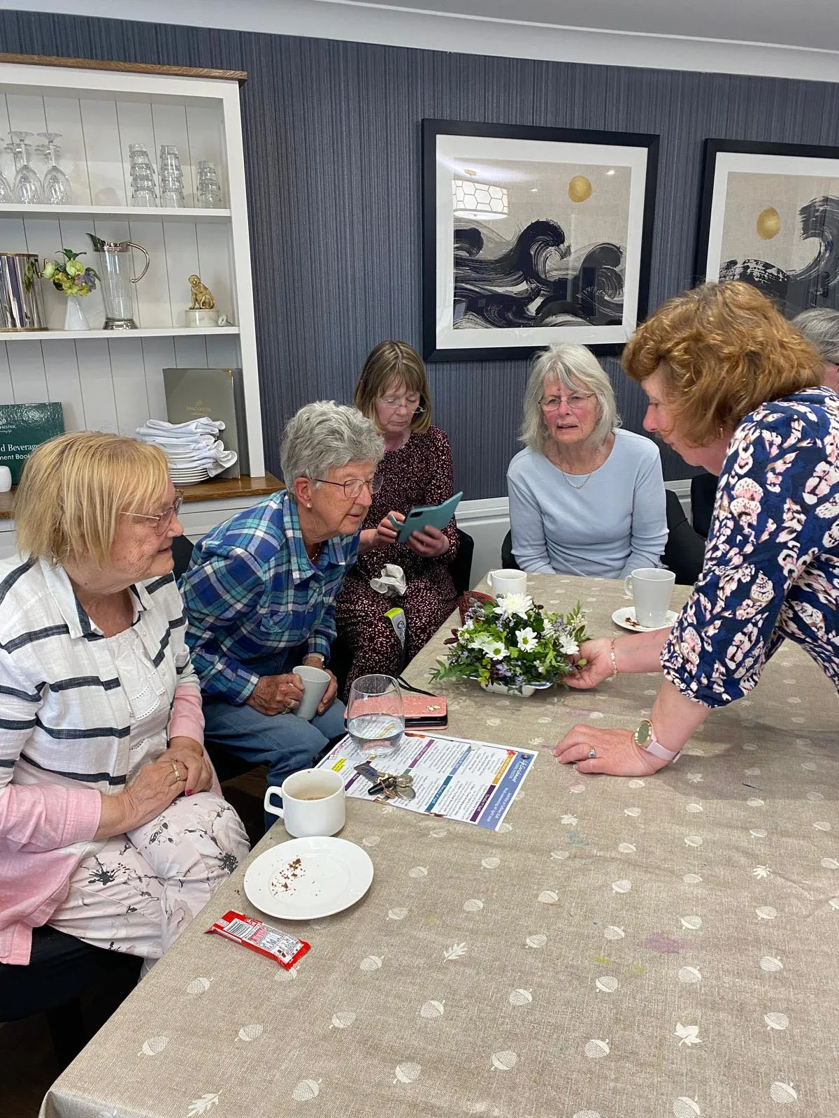 Flower Arrangment Session