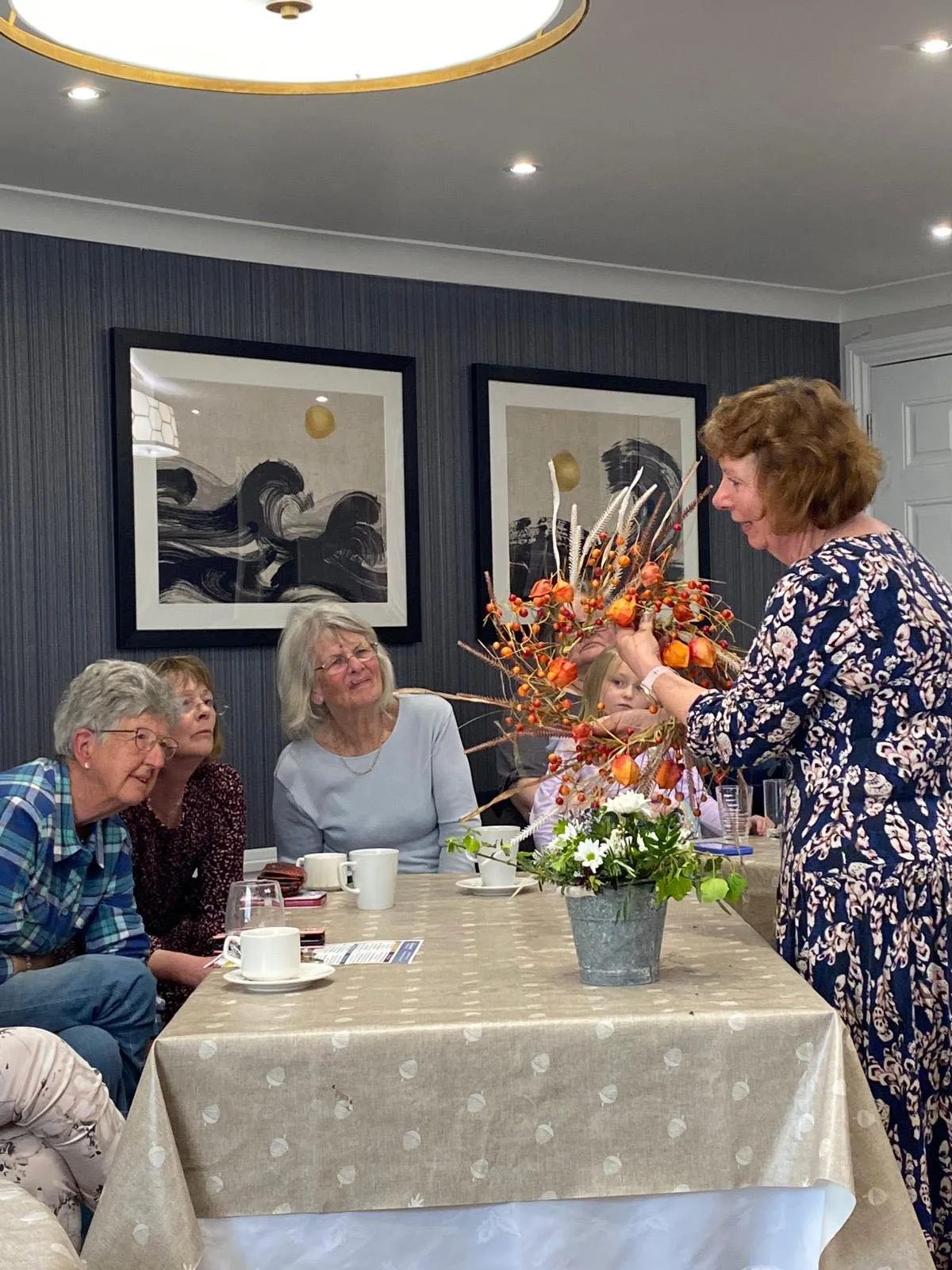 Flower Arrangment Session