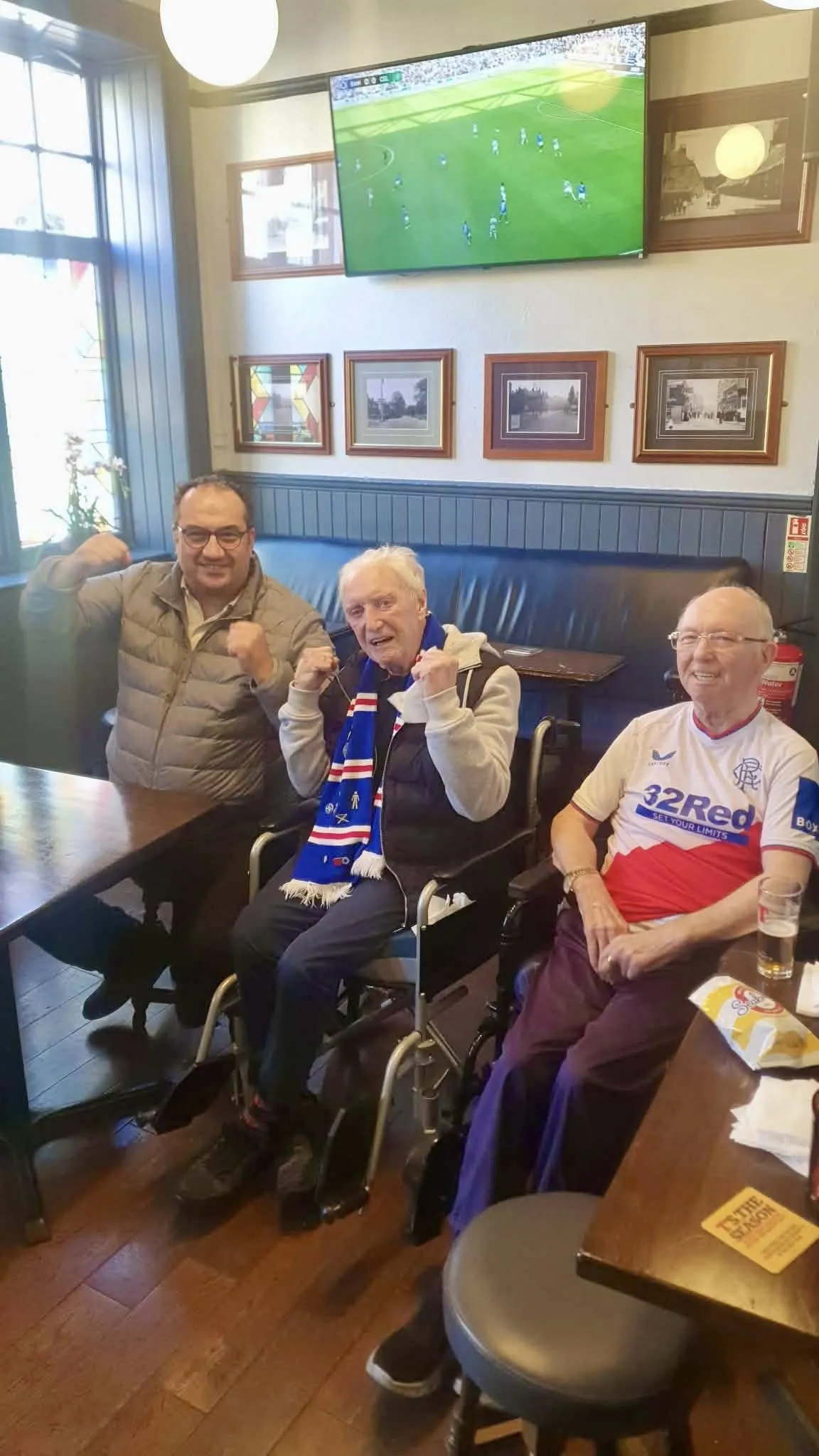 Rangers game day out  