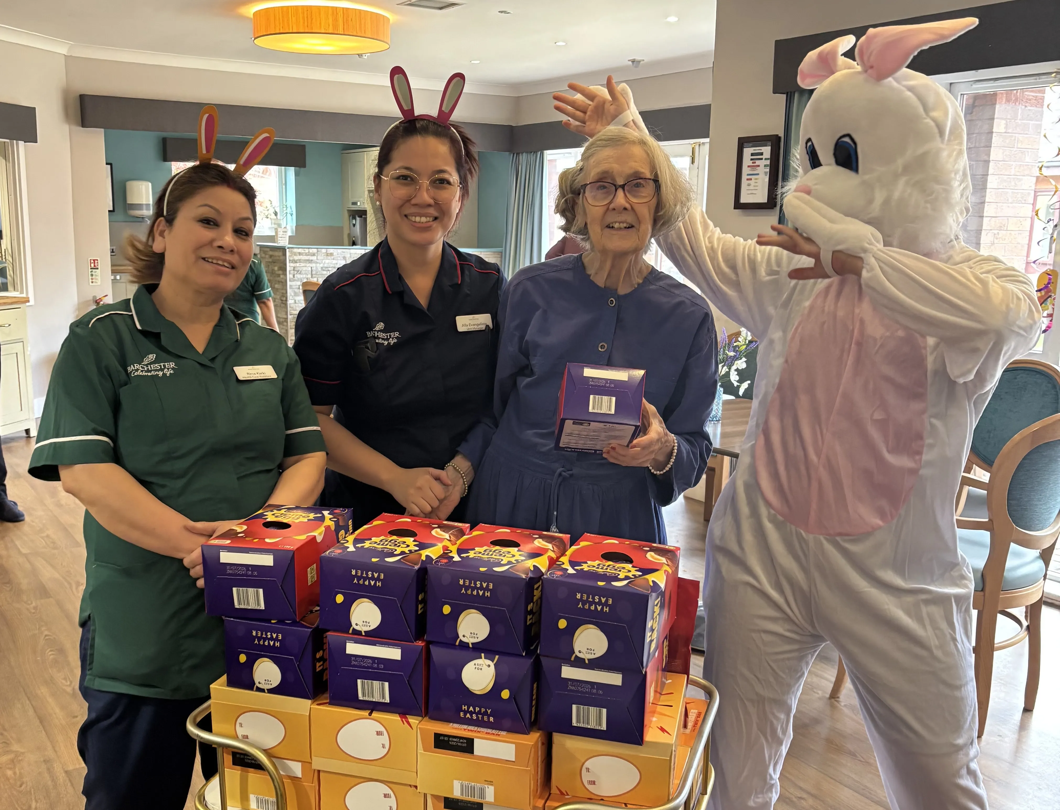 Easter joy at Atfield House 