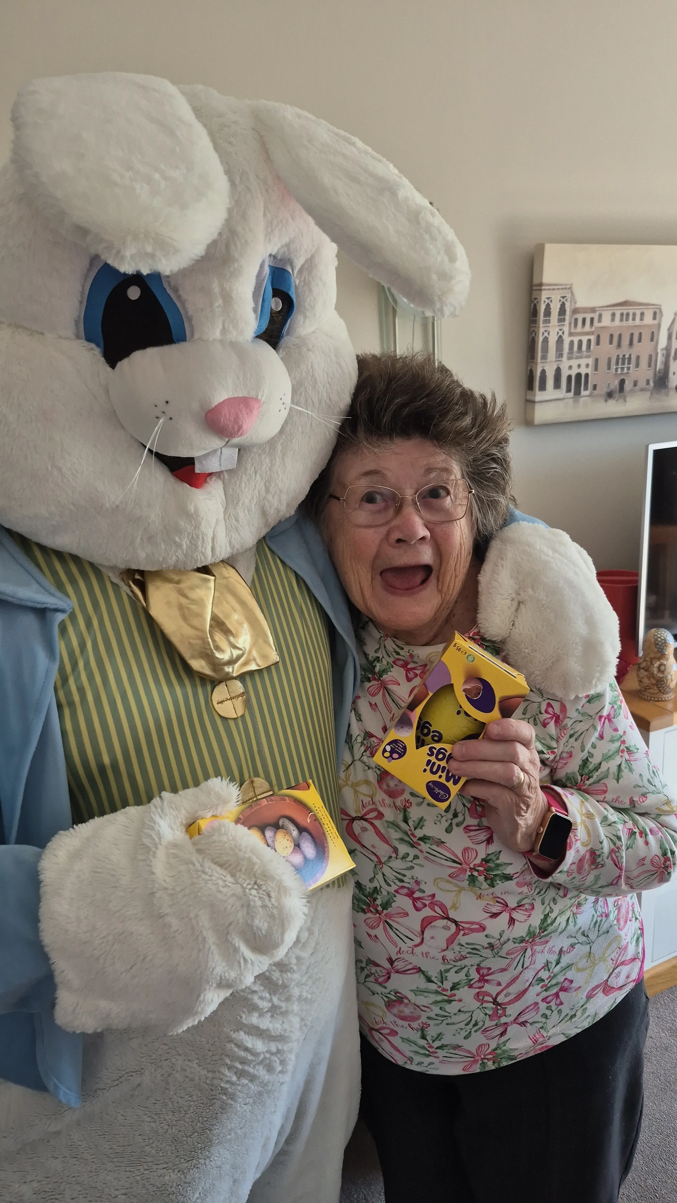 Easter Bunny Delivers the Goods!