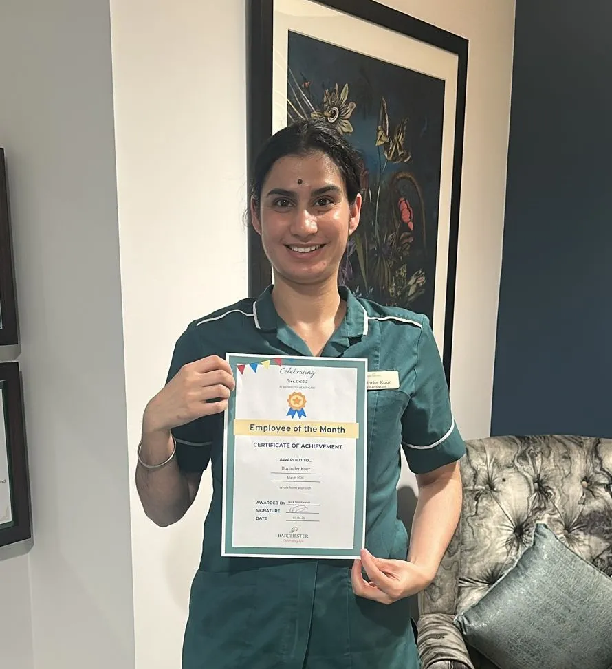 Employee of the Month - Dupinder Kour