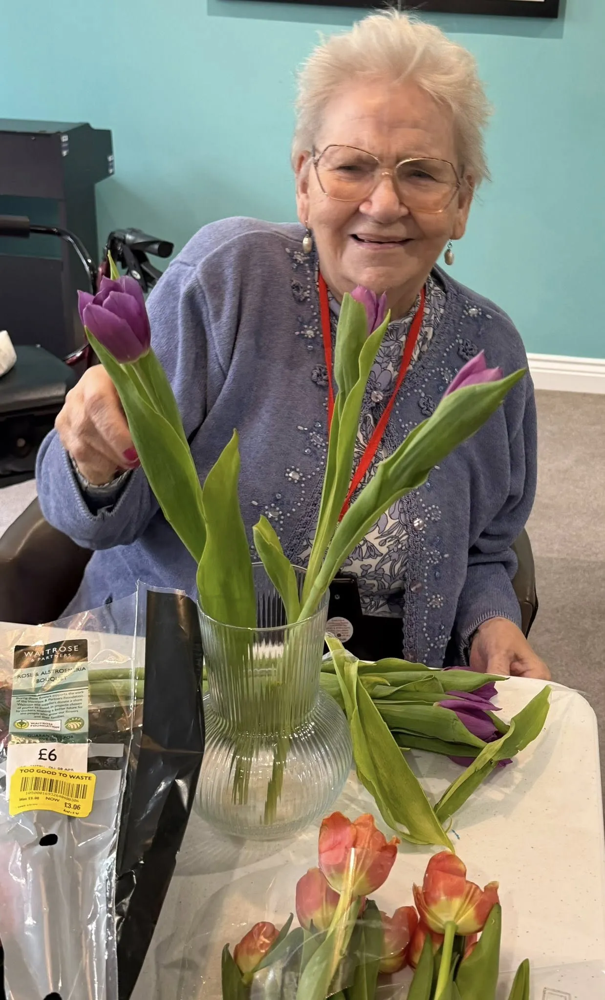 Flower arranging 