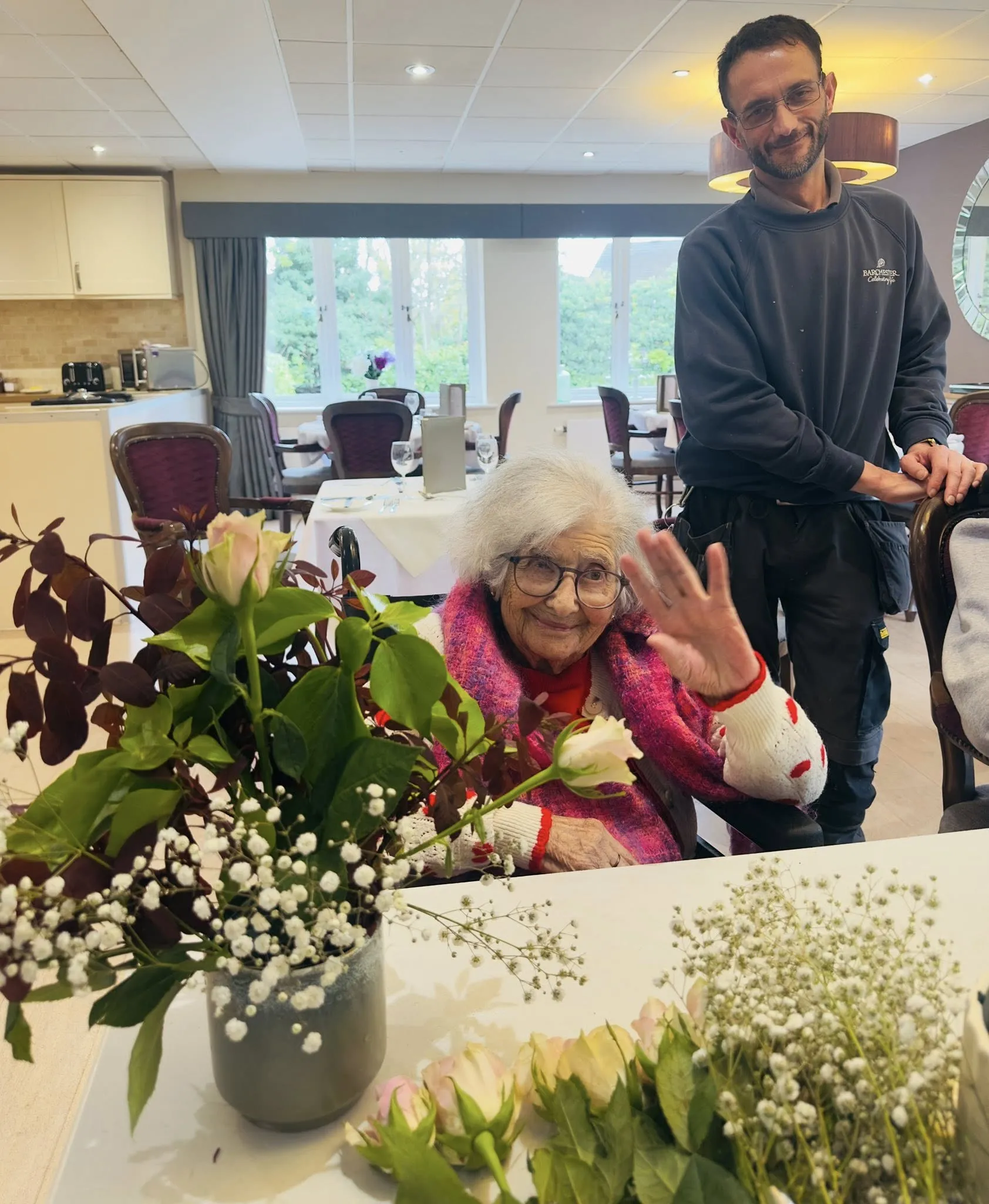 Flower arranging