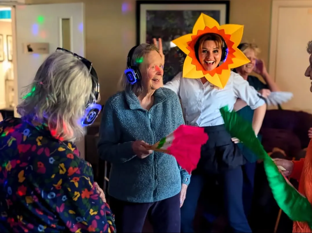 Joys of Spring and silent disco!