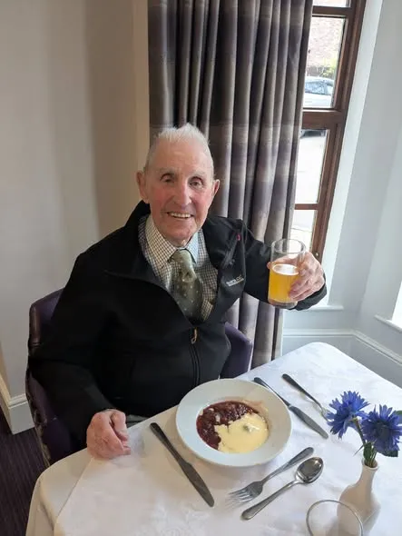 Mulberry Court welcome WW2 Veteran Ken Cooke