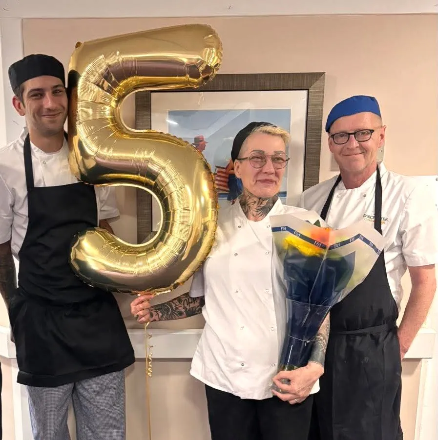 Home rated 5* in recent inspection 