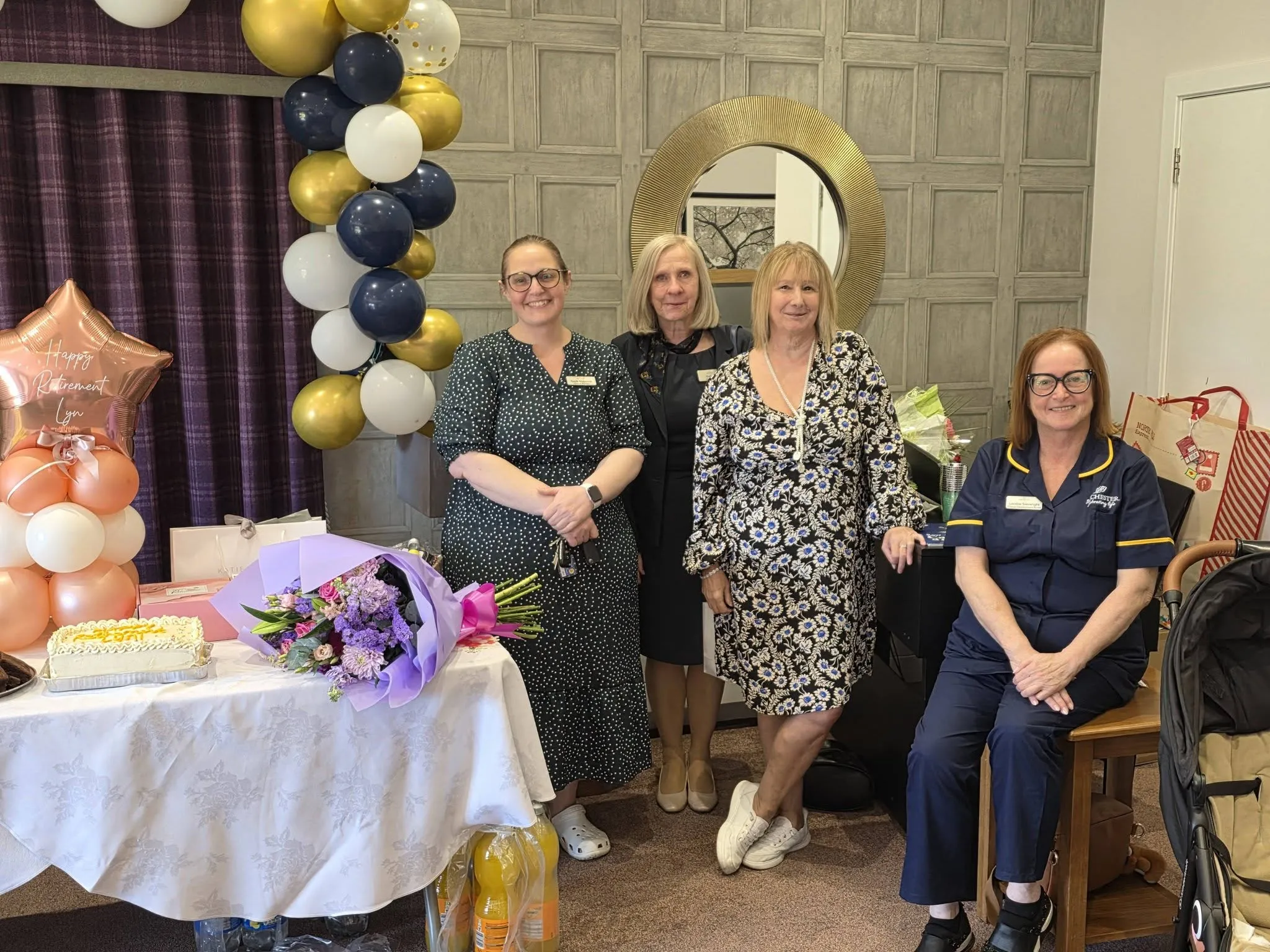 A fond farewell after 27-years!