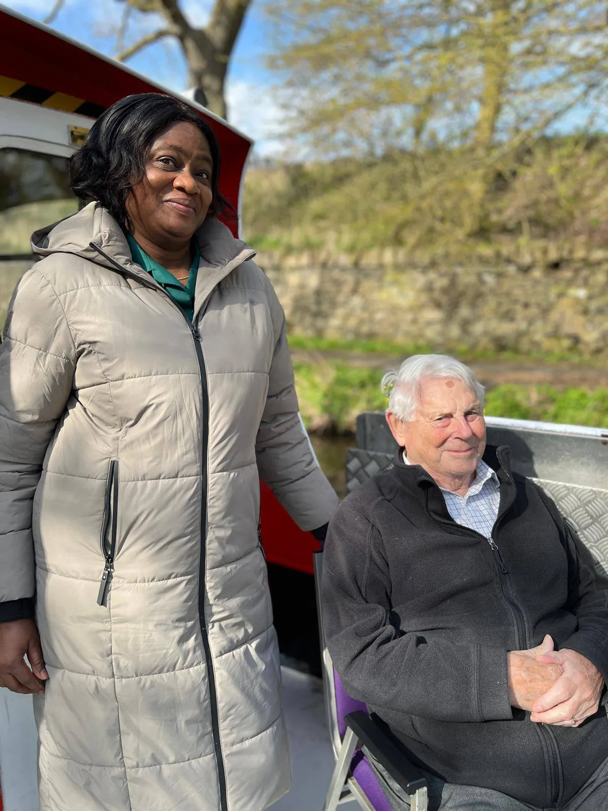 Residents enjoy canal trip