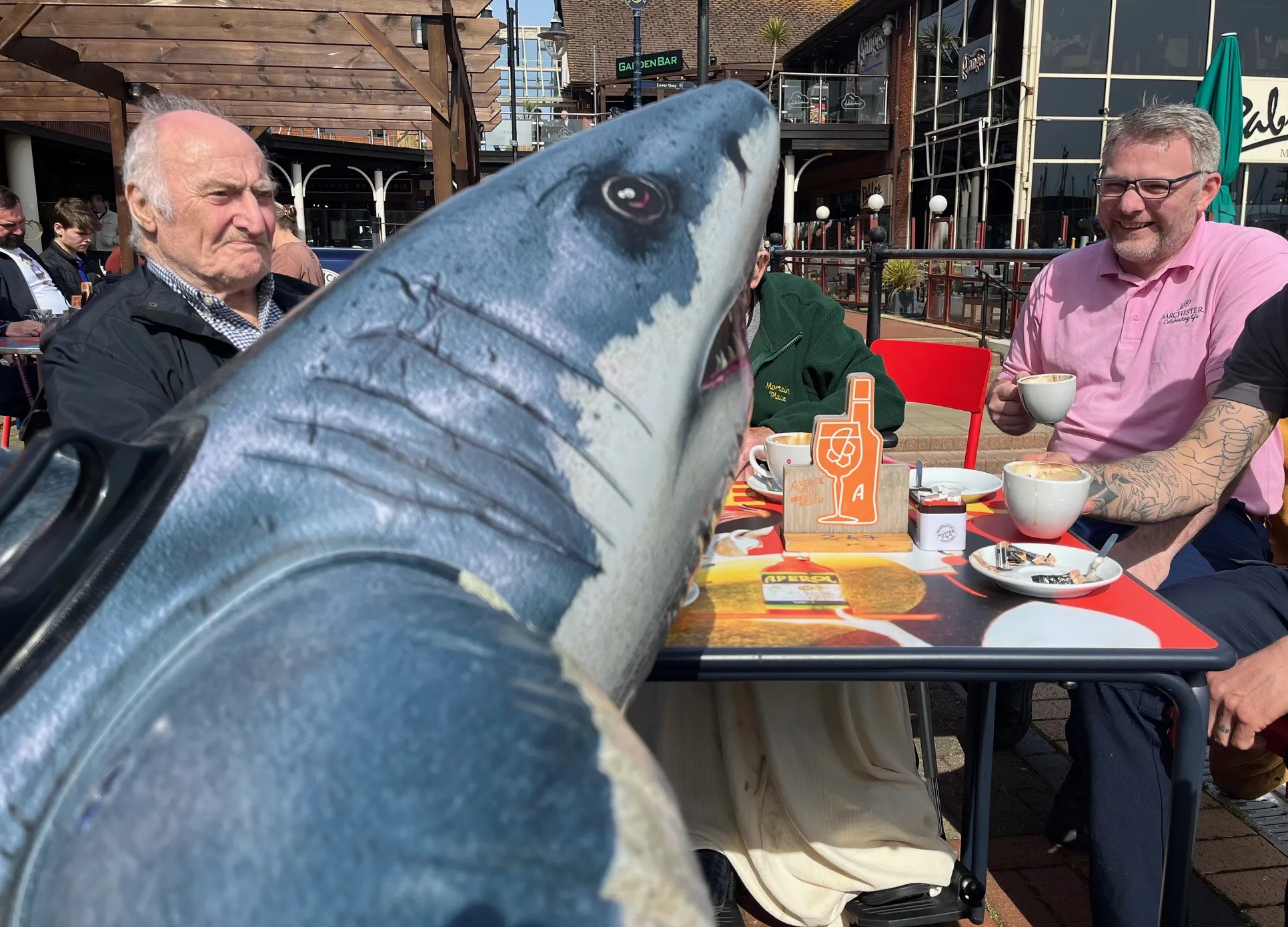 Jolly Boys Outing in Sovereign Harbour Eastbourne