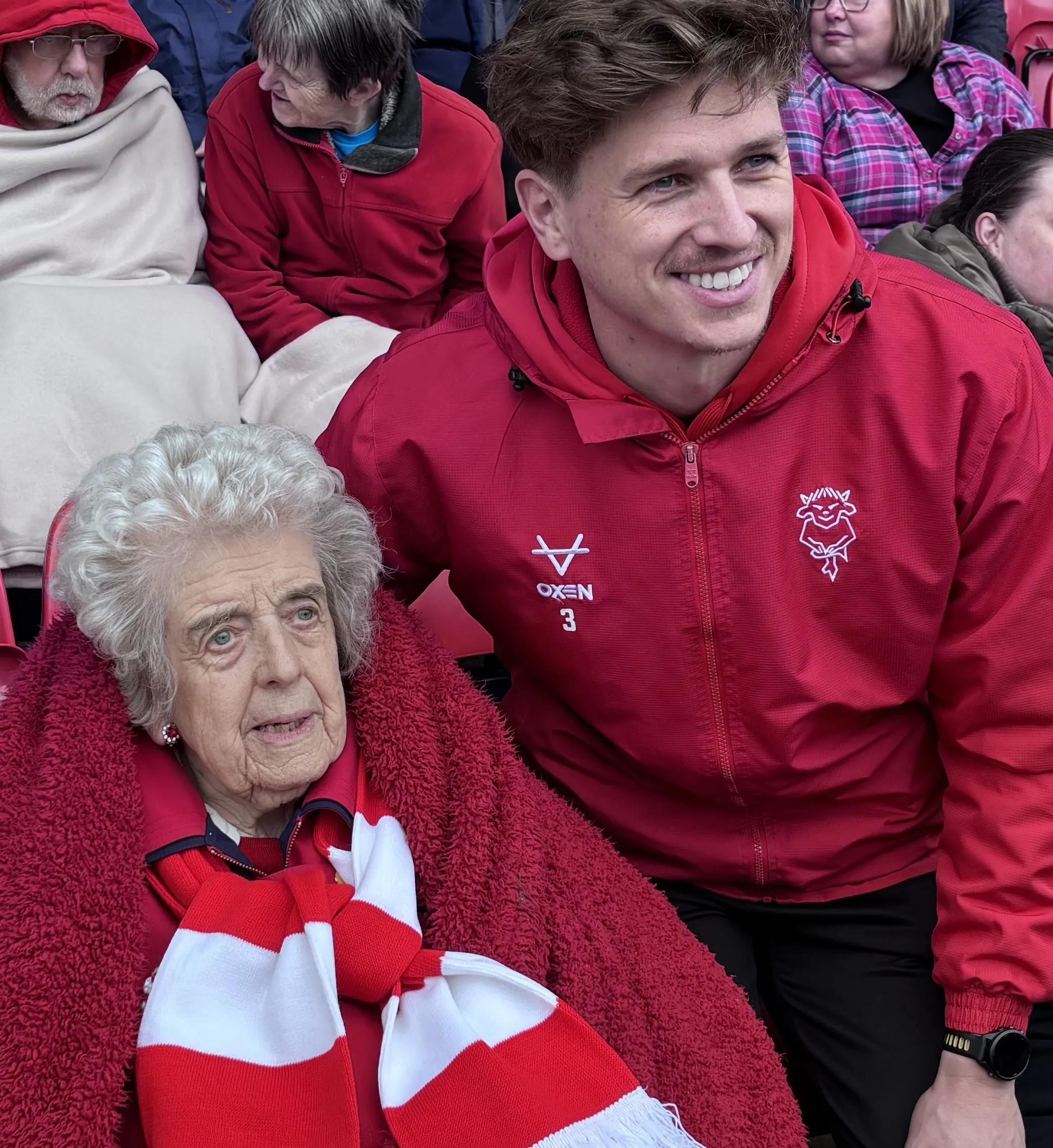  Wish fulfilment as resident attends Lincoln City Football match 