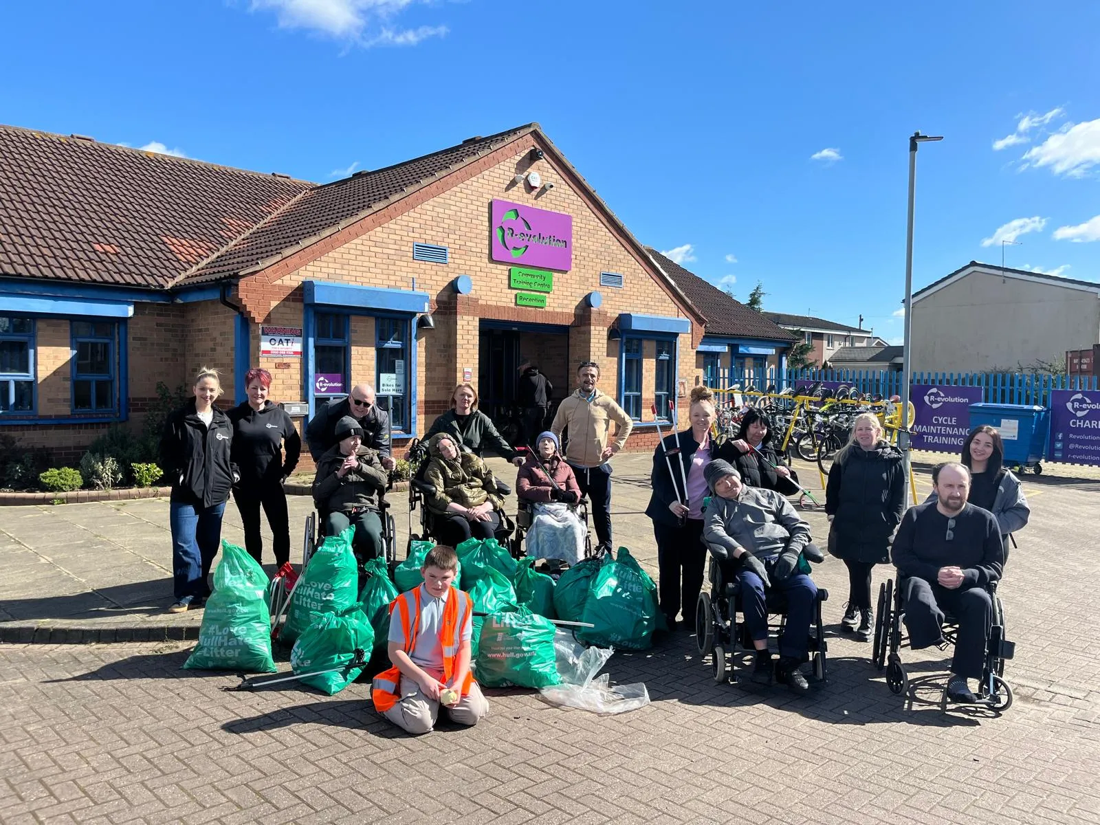Litter picking day
