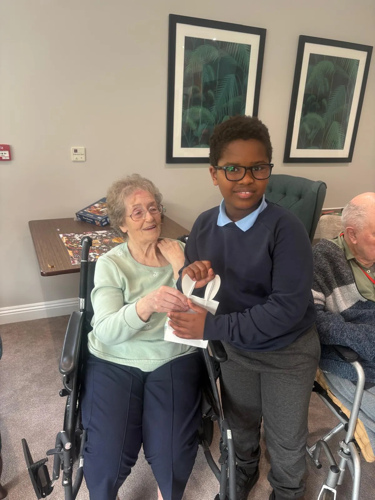Residents give extra easter gift to the Children