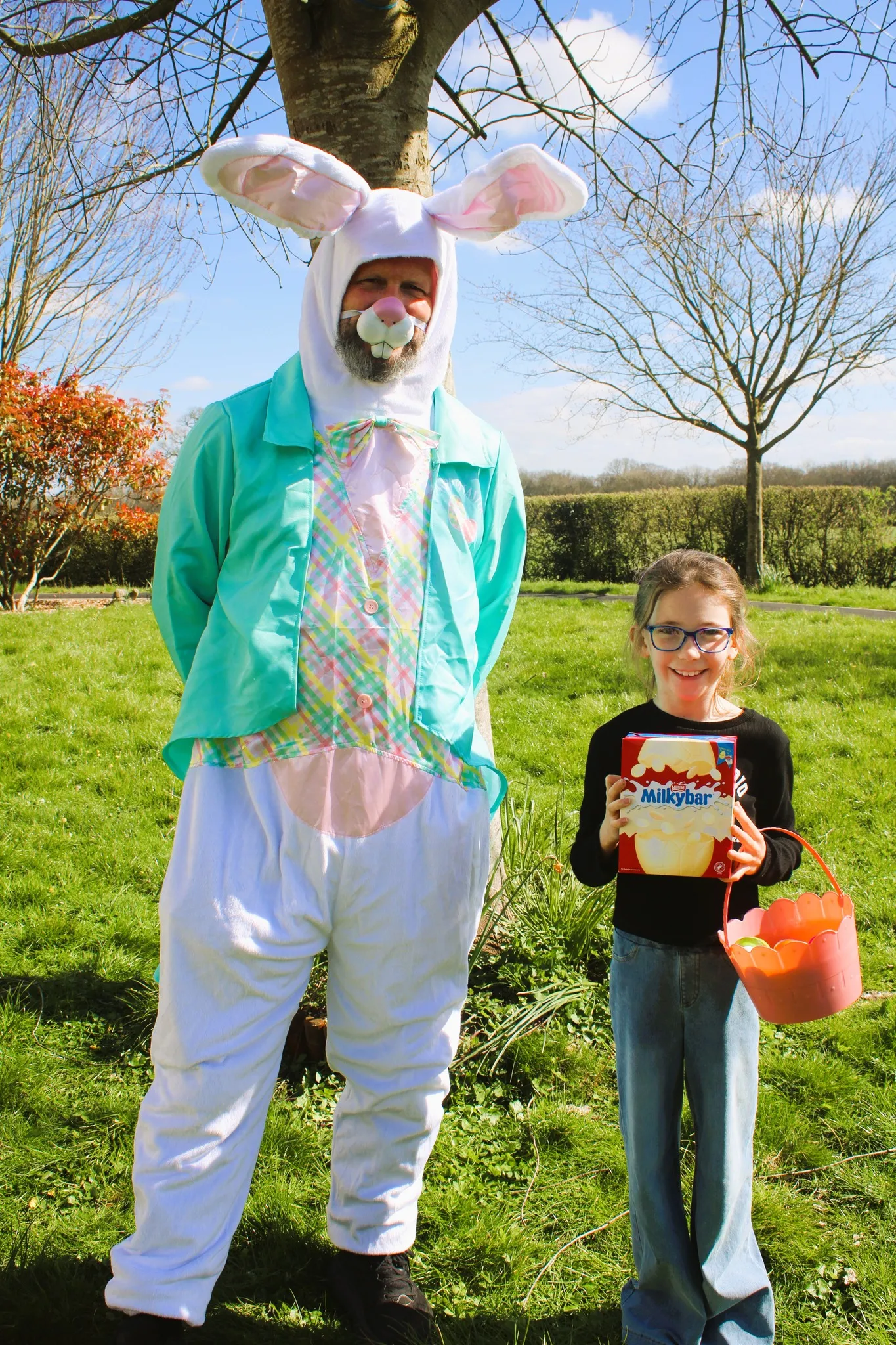 Easter Bunny visits White Lodge!