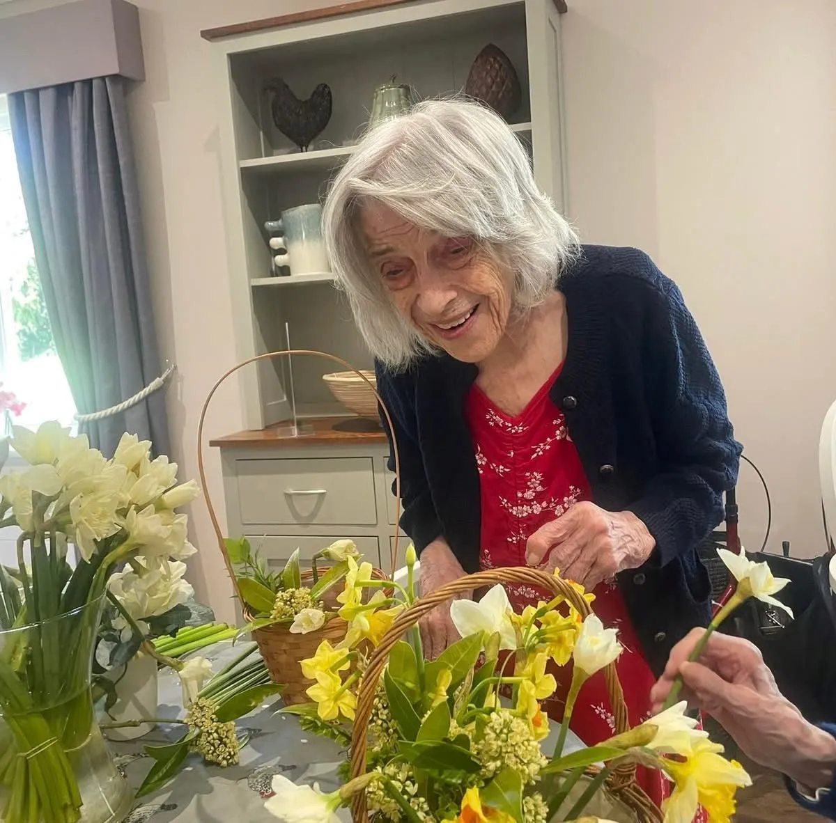 Flower arranging