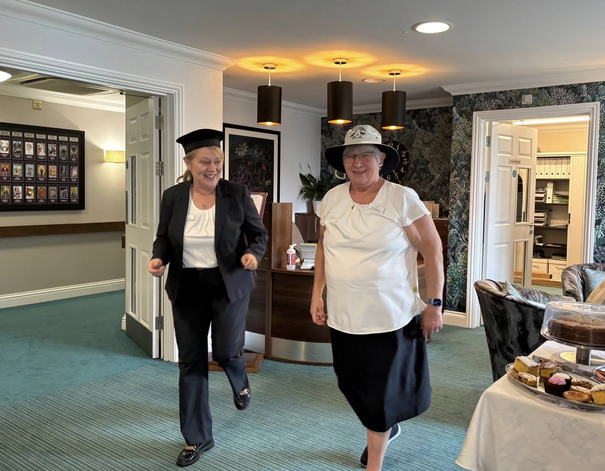 Mad Hatters' tea party