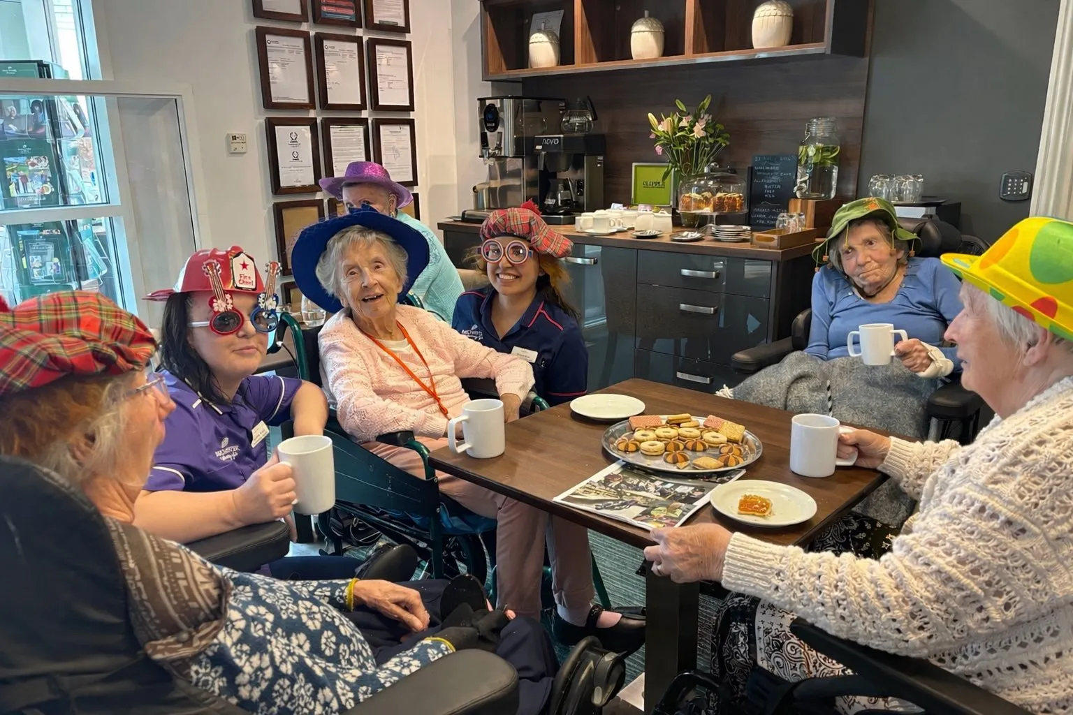 Mad Hatters' tea party