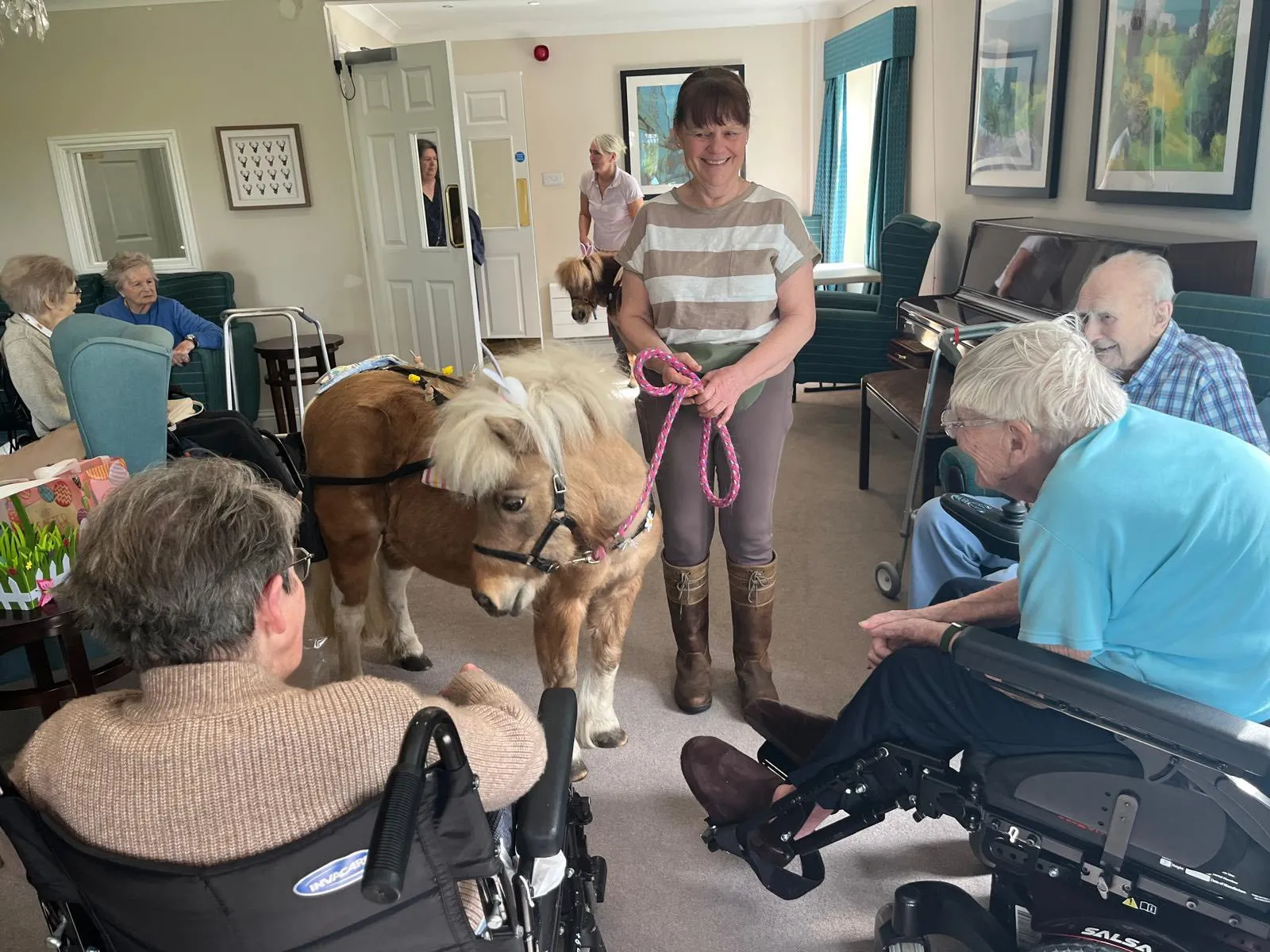 A Heart-warming Easter Visit from Ellie & Damson at Cherry Trees