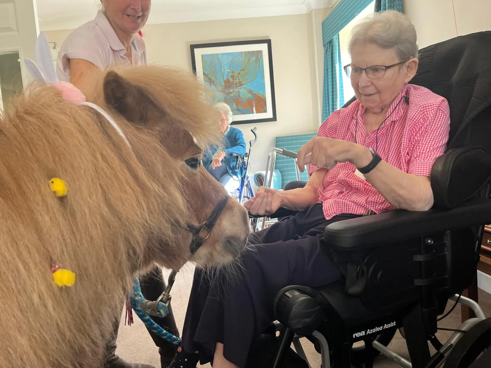 A Heart-warming Easter Visit from Ellie & Damson at Cherry Trees