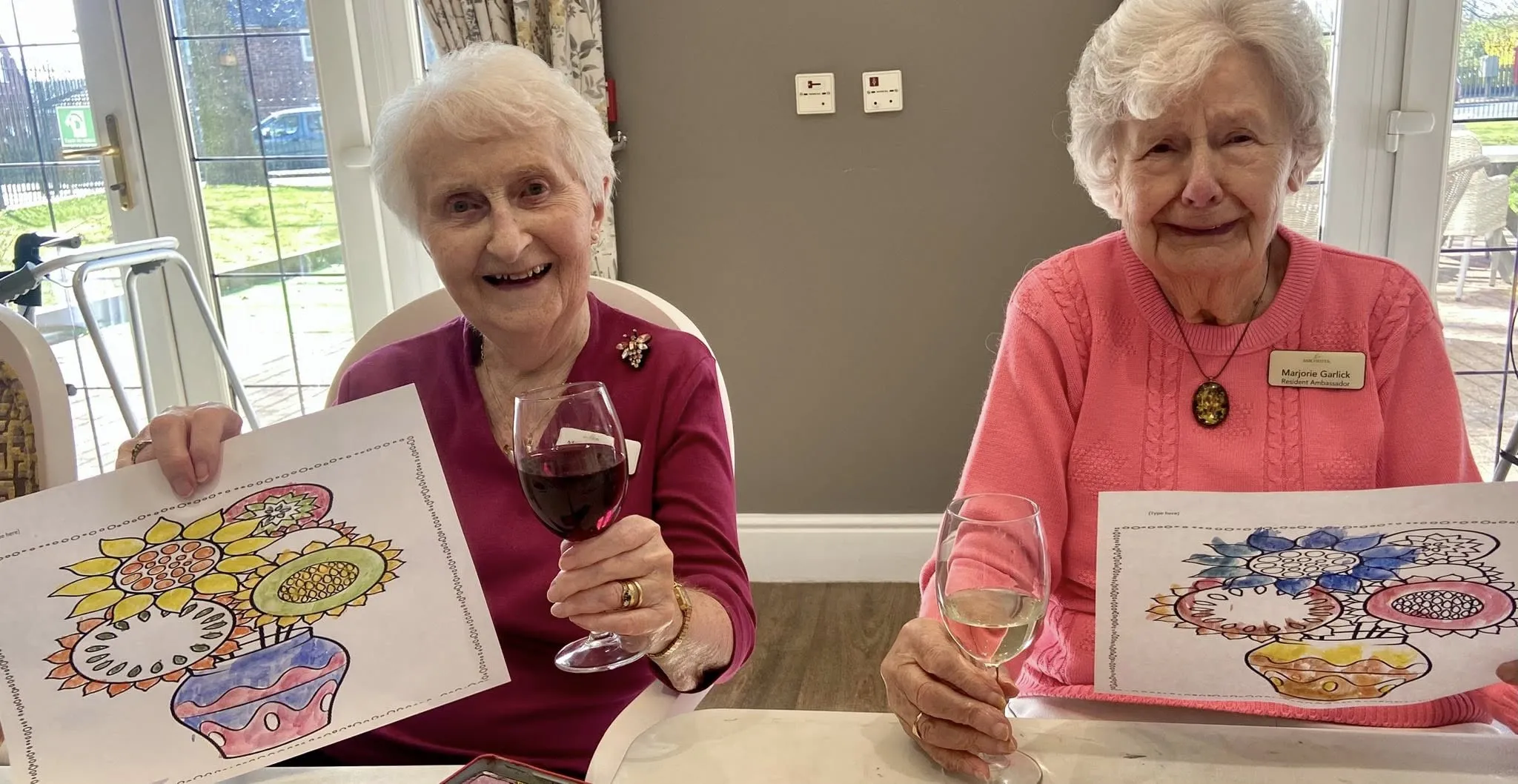Paint and sip celebration 