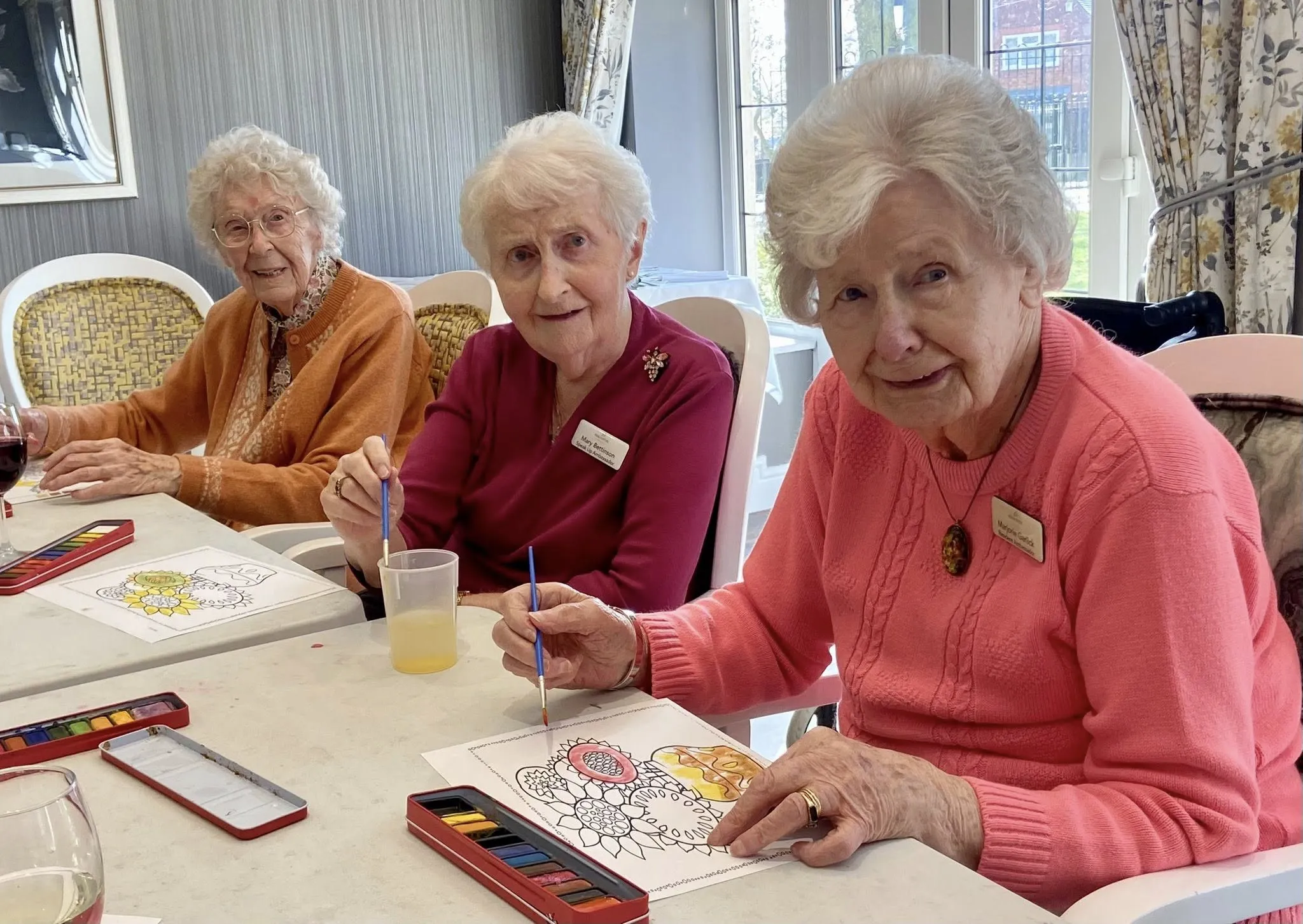 Paint and sip celebration 