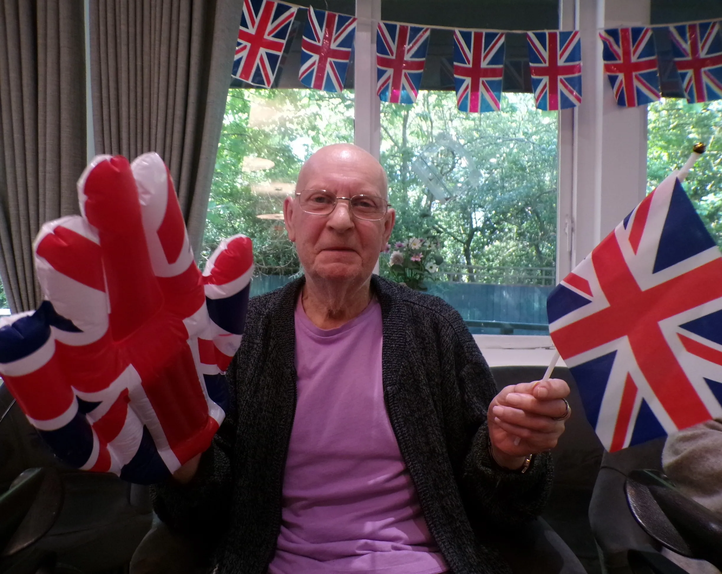 VE Day at Werrington Lodge