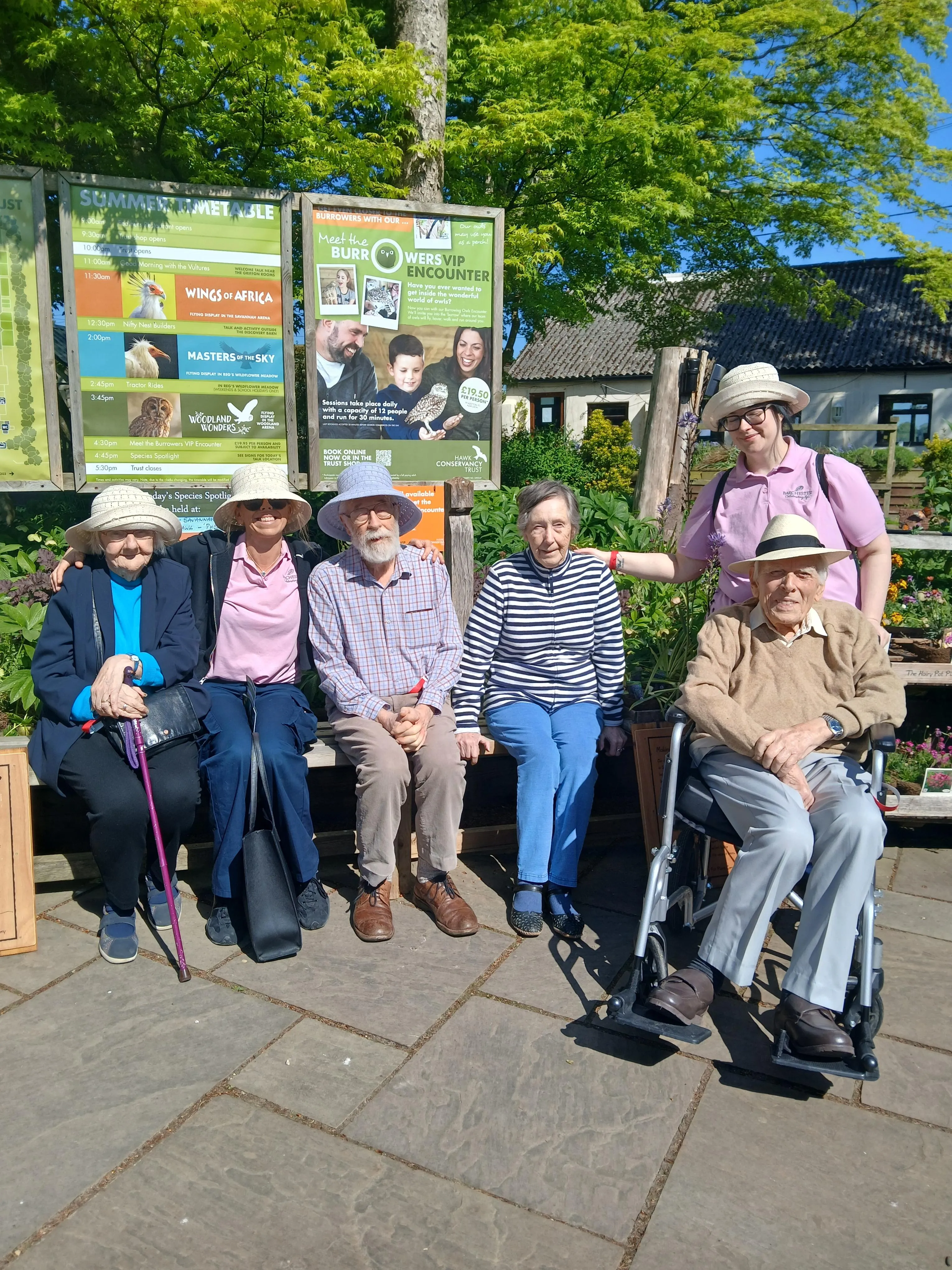 Day trip to the Hawk Conservancy