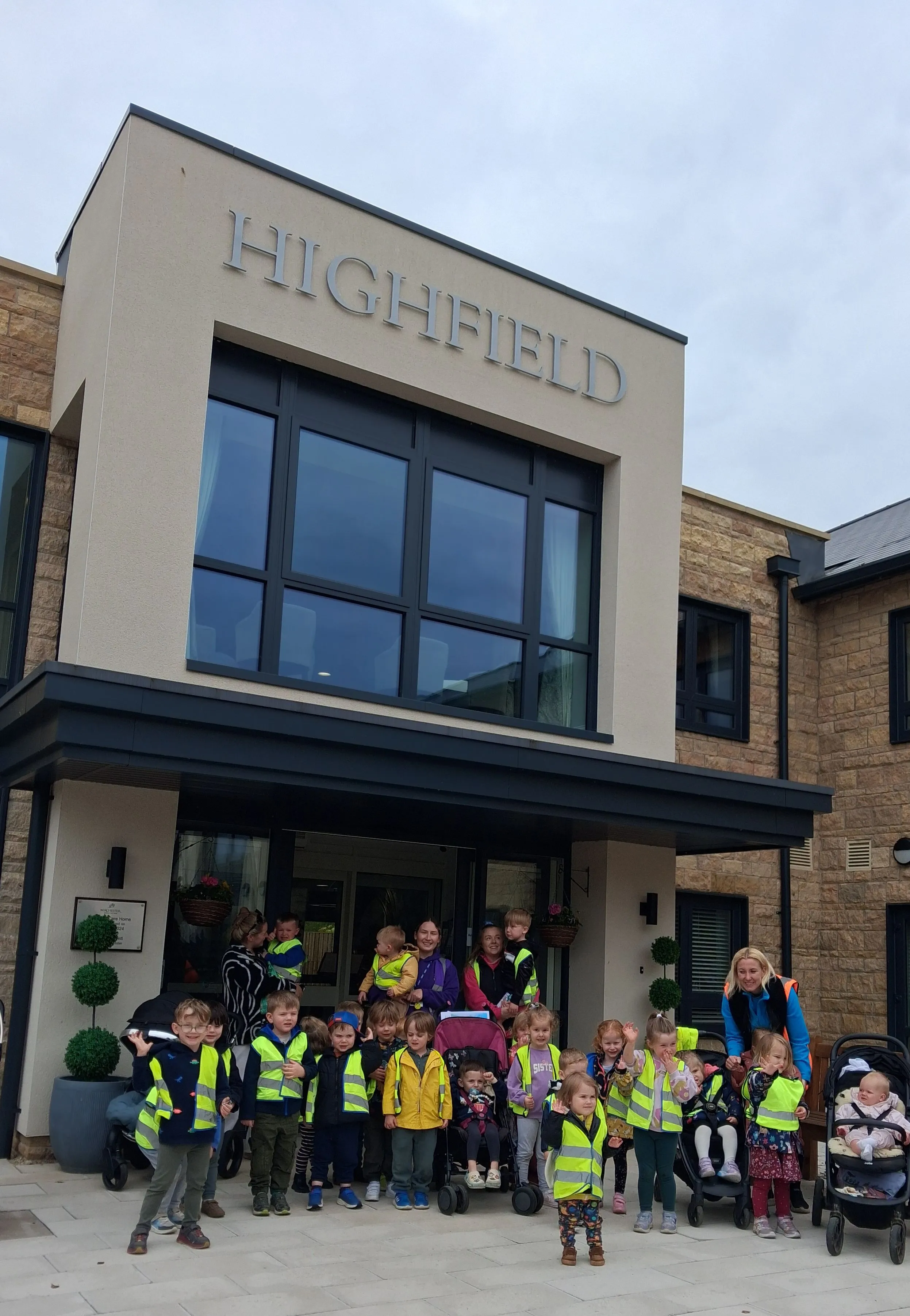 Highfield welcomes Barkston Ash Nursery 'Toddlethon'