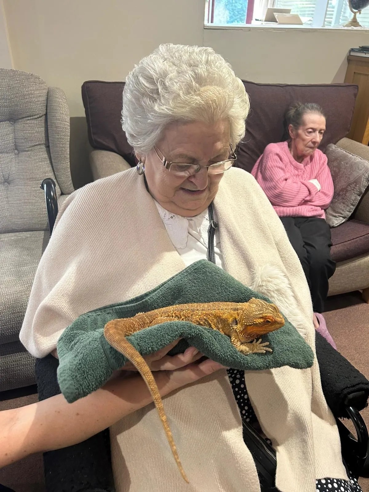 A visit from Daisy